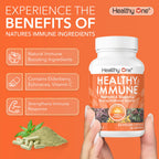 Healthy One Healthy Immune 10-in-1 Antioxidant Formula - 60 Capsules - image 7