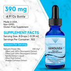 Absonutrix VanOlivea Olive Leaf Extract Liquid 390 mg - 4 FL OZ - image 2