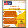 Live To Shine Calcium Magnesium Vitamin D3 Patch - 18 Patches