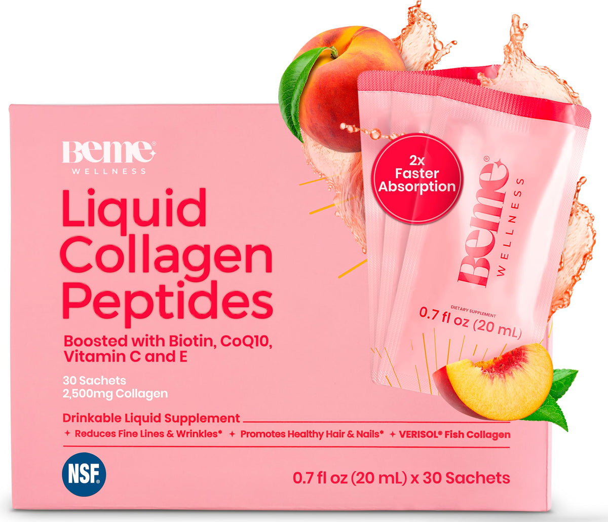 BeMe Liquid Collagen for Women 2500mg VERISOL + Biotin - 30 Sachets