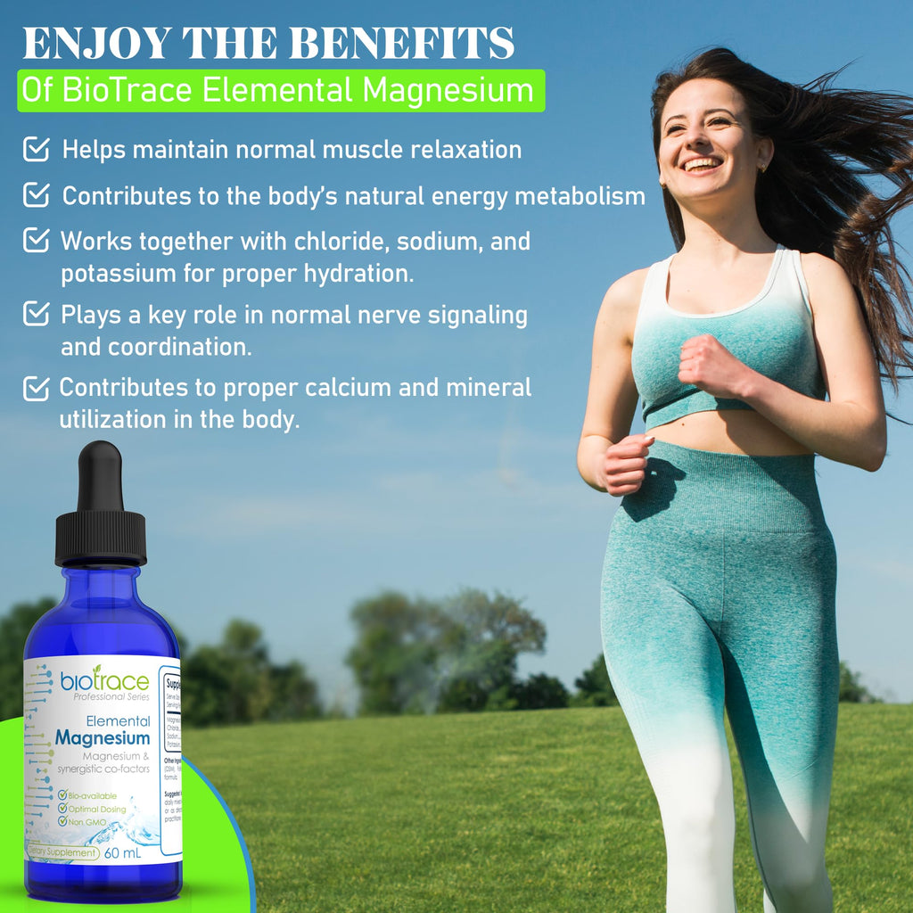 BioTrace Elemental Magnesium Liquid Drops - 60mL - image 3