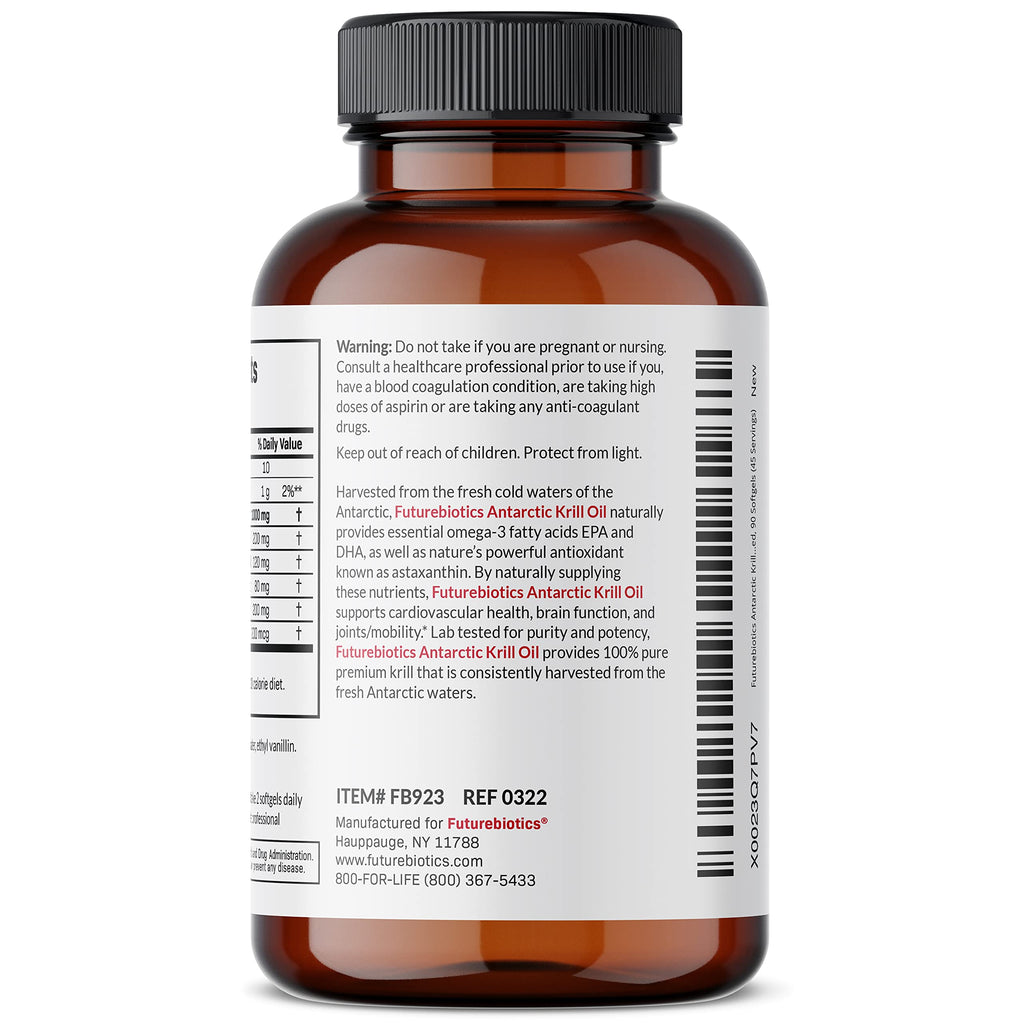 Futurebiotics Antarctic Krill Oil with Omega-3s EPA