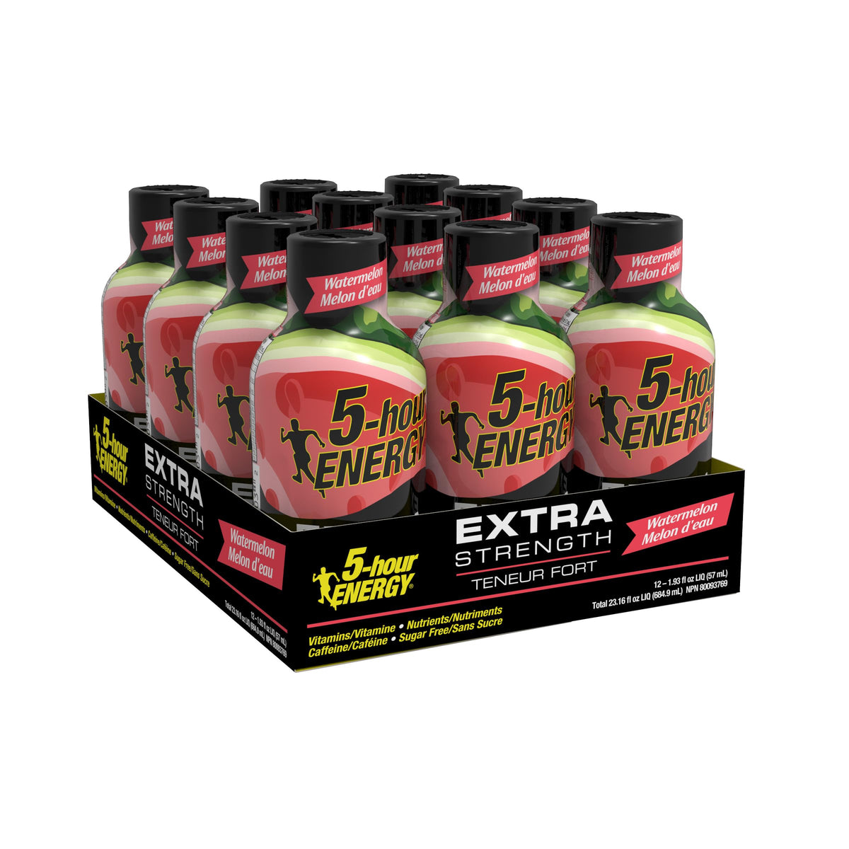 Living Essentials 5-Hour Energy Extra Strength Sugar Free - 12 Pack
