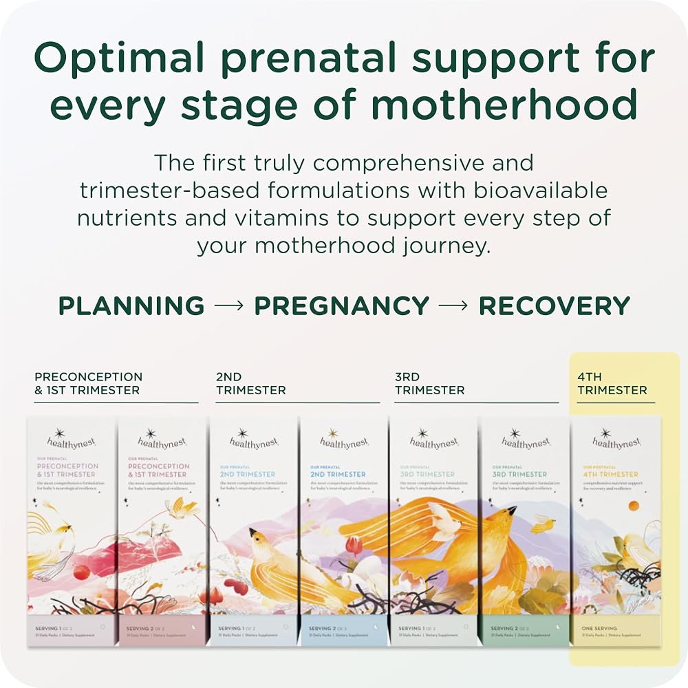 Healthybaby HealthyNest Prenatal Vitamin - Pregnancy Support