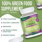 Dr. Liz Cruz Gastro Greens Supplement - 90 Vegetarian Capsules - image 3
