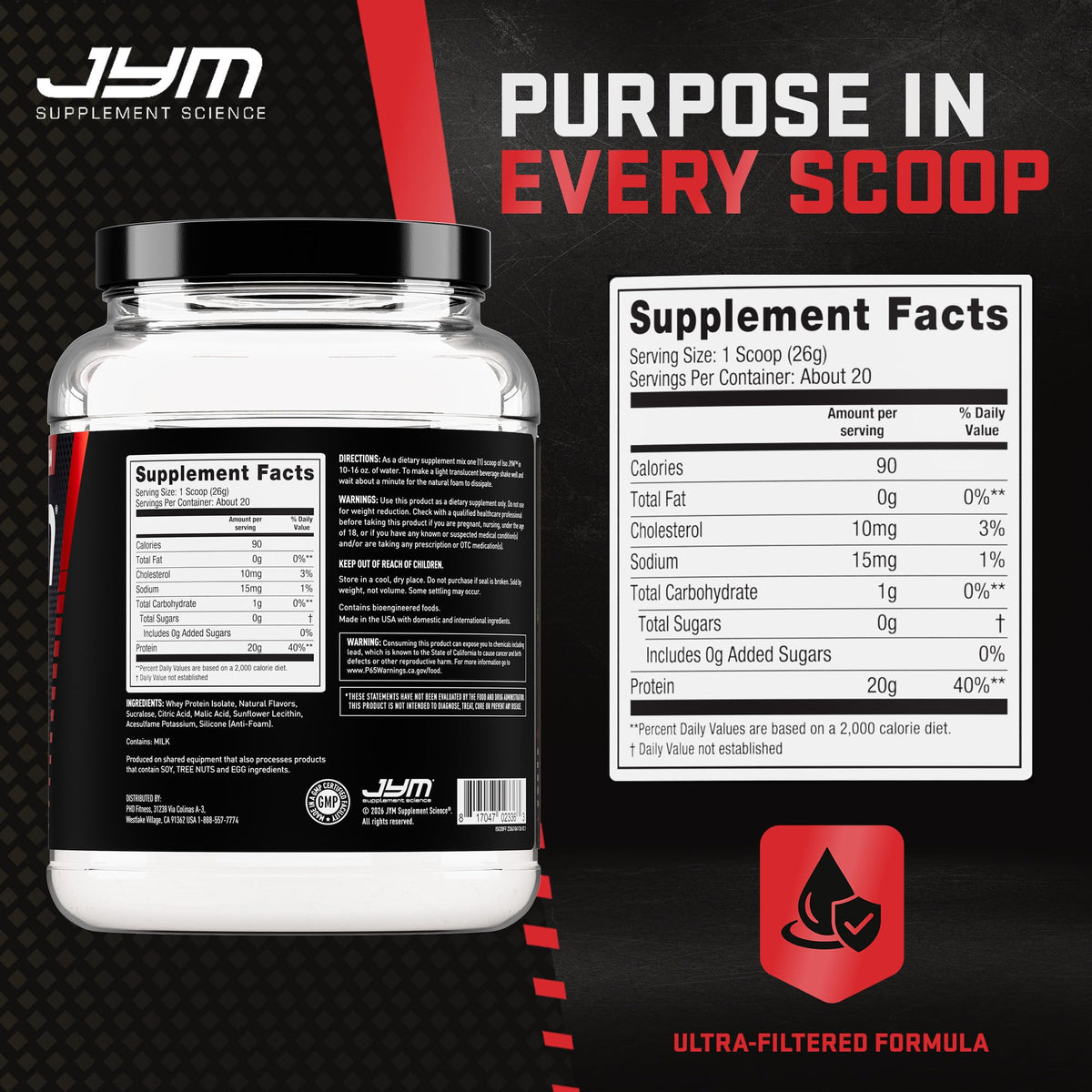 ISO JYM 20 Servings - Watermelon