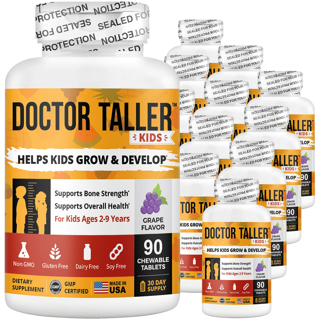 NuBest Doctor Taller Kids Multivitamin for Bone Strength - 1080 Count