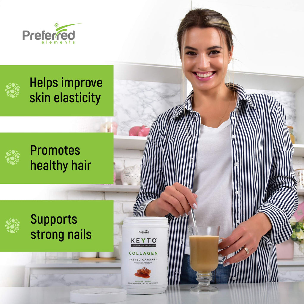 Preferred Elements KEYTO Keto Collagen Protein with MCT Oil Powder - image 3