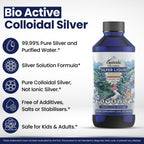 OPTIVIDA Colloidal Silver Liquid 10 PPM Nano Silver Hydrosol - 16 oz - image 4