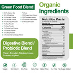 Teami Organic Super Greens Powder for Immunity & Digestion - 32 Servings - image 2
