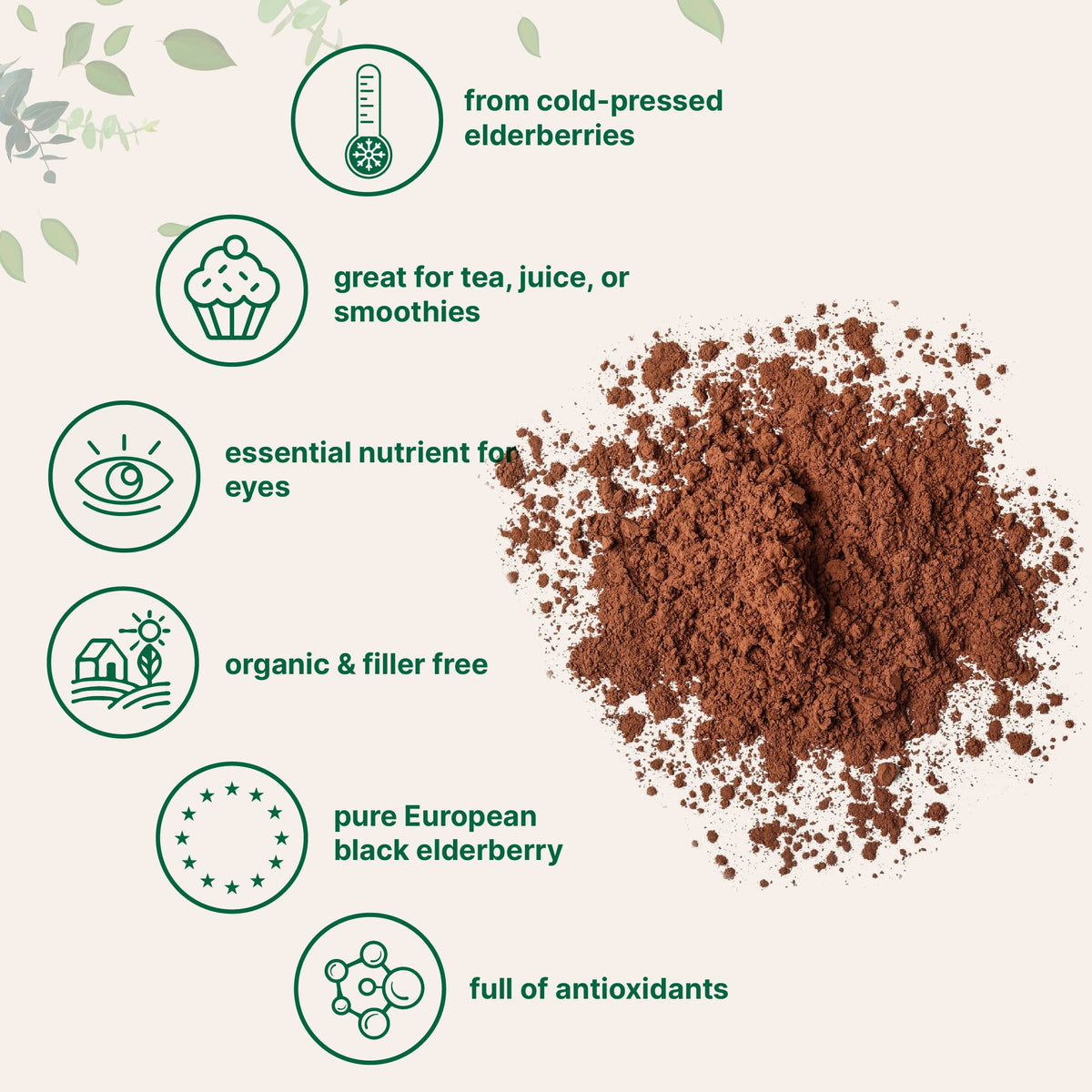 Micro Ingredients Organic Elderberry Juice Powder - 4oz - image 3