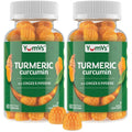 YUM-V'S YumV's Turmeric Gummies with Ginger and Piperine - Peach