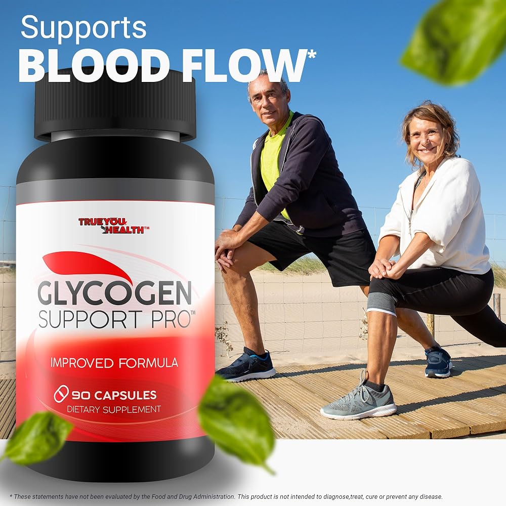 True You Health Glycogen Support Pro Blood Circulation - 90 Capsules - image 5