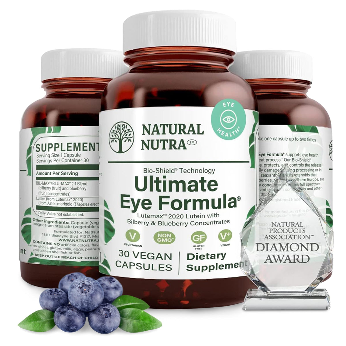Natural Nutra Ultimate Eye Health Vitamins with LutemaxParent
