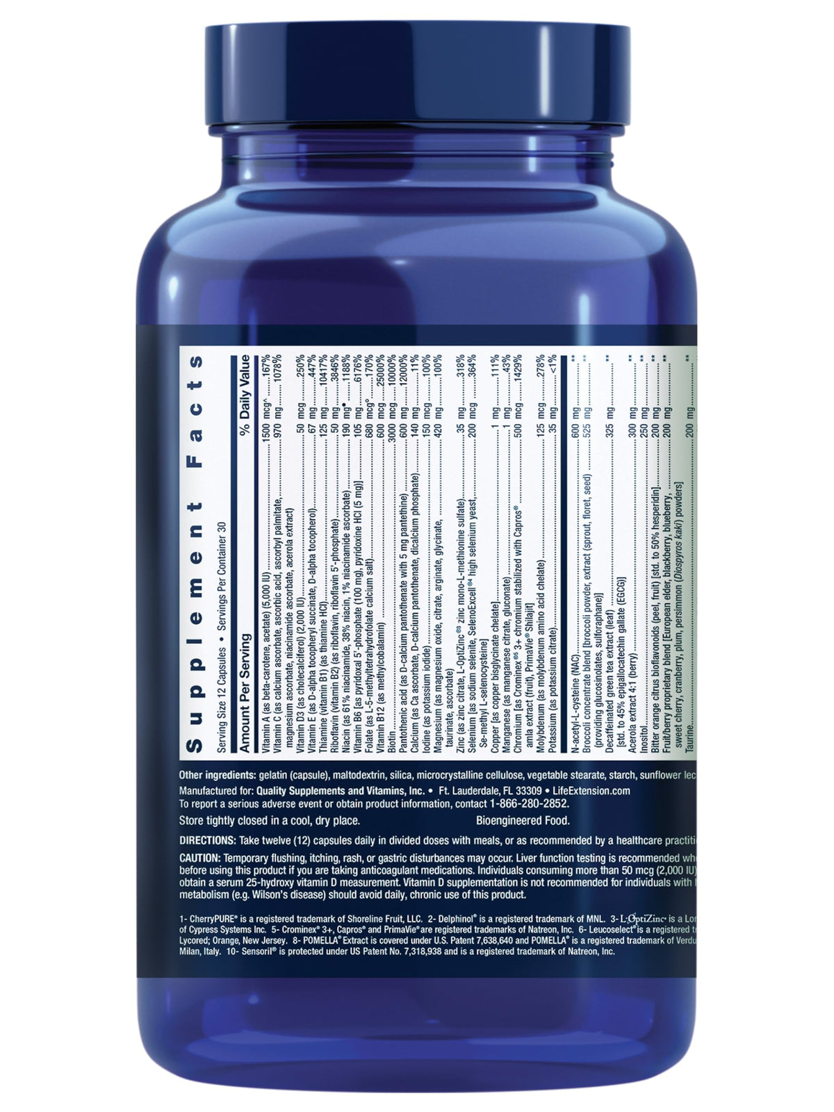 Life Extension Mix Multivitamin & Mineral Supplement - 360 Capsules - image 2