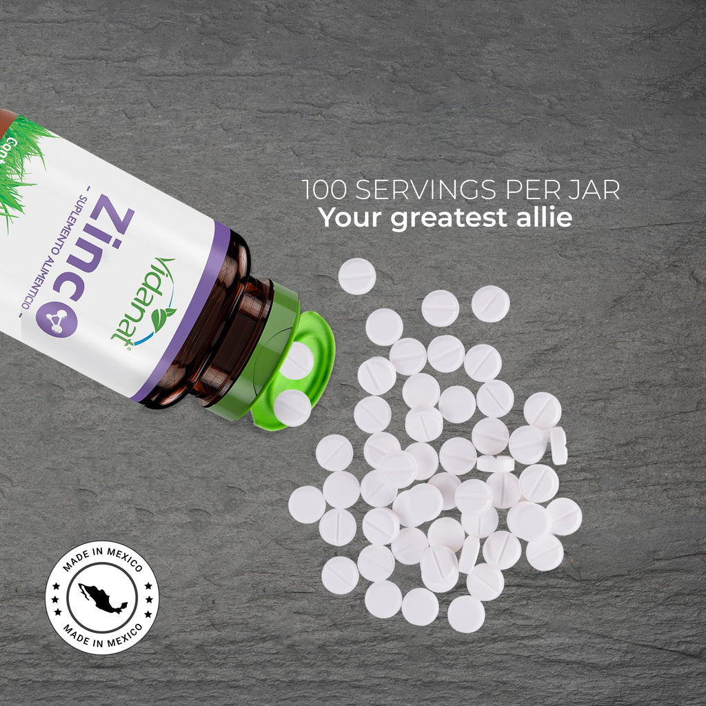 Vidanat Zinc 100 Tablets Immune Support - 60 Capsules - image 7