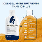 HealthyCell REM Sleep Aid Liquid Gel Supplement - 30 Gel Packs - image 4