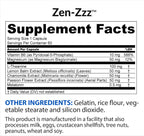 BioTrust Zen-Zzz Sleep Aid Melatonin Magnesium L-Theanine - 60 Capsules - image 2