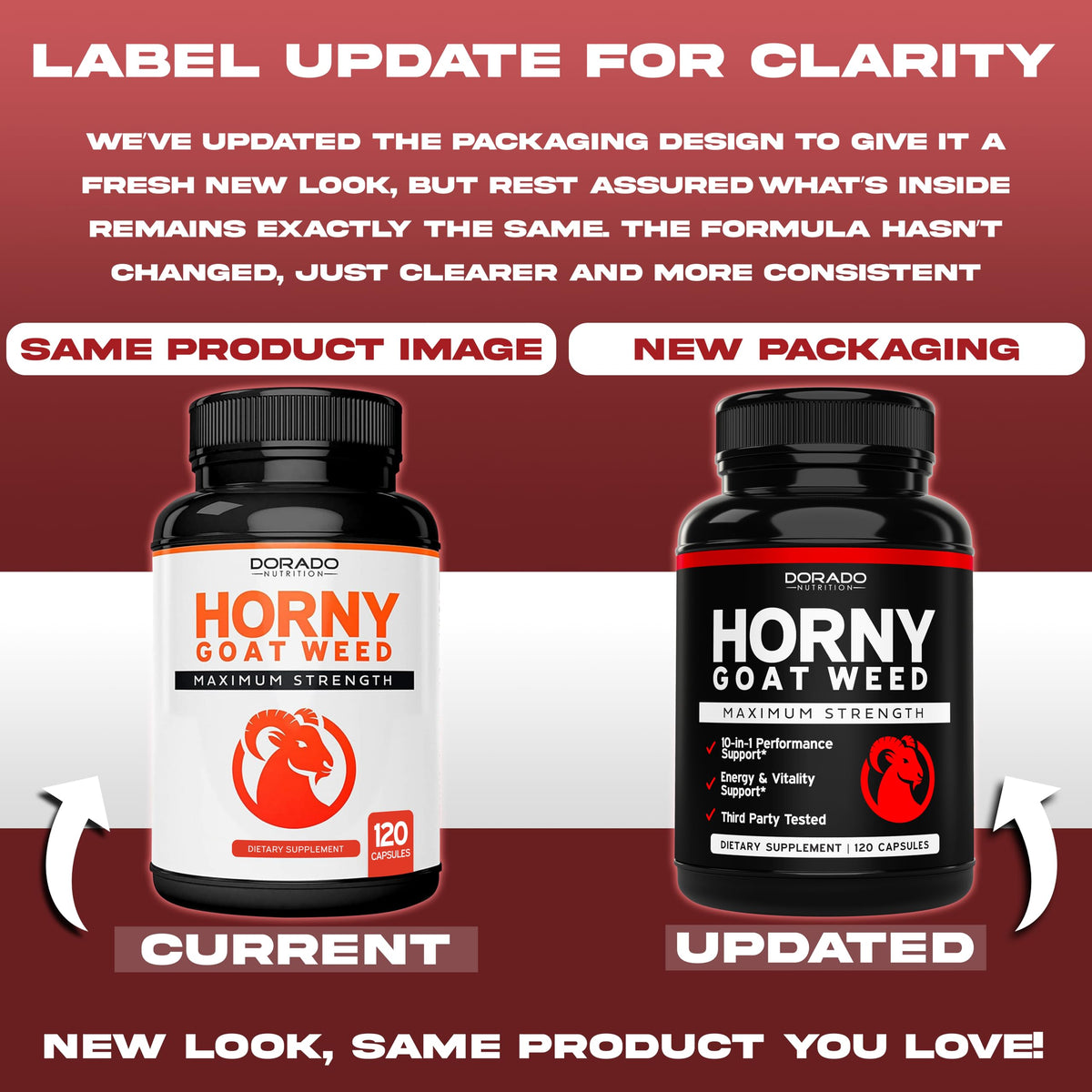DORADO NUTRITION Horny Goat Weed - Original Formula