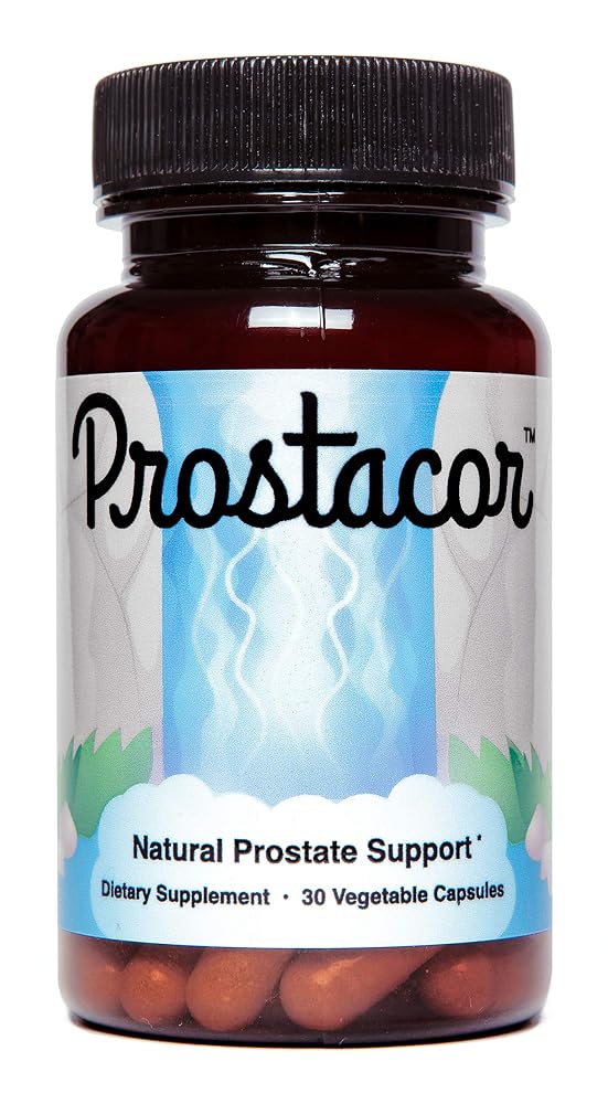 Prostacor Natural Prostate Support Supplement for Men - 30 Capsules