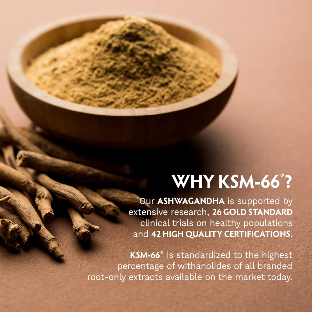 TRIBE ORGANICS Ashwagandha KSM-66 Organic Stress Support - 120 Capsules - image 8