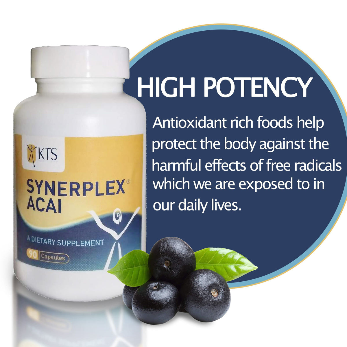 Synerplex Acai Superfood Supplement - 90 Capsules - image 3