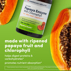 American Health Papaya Enzyme with Chlorophyll Chewable Tablets