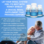 Kidney Restore Kidney Shield Omega 3 Fish Oil - 120 Lemon Softgels - image 2