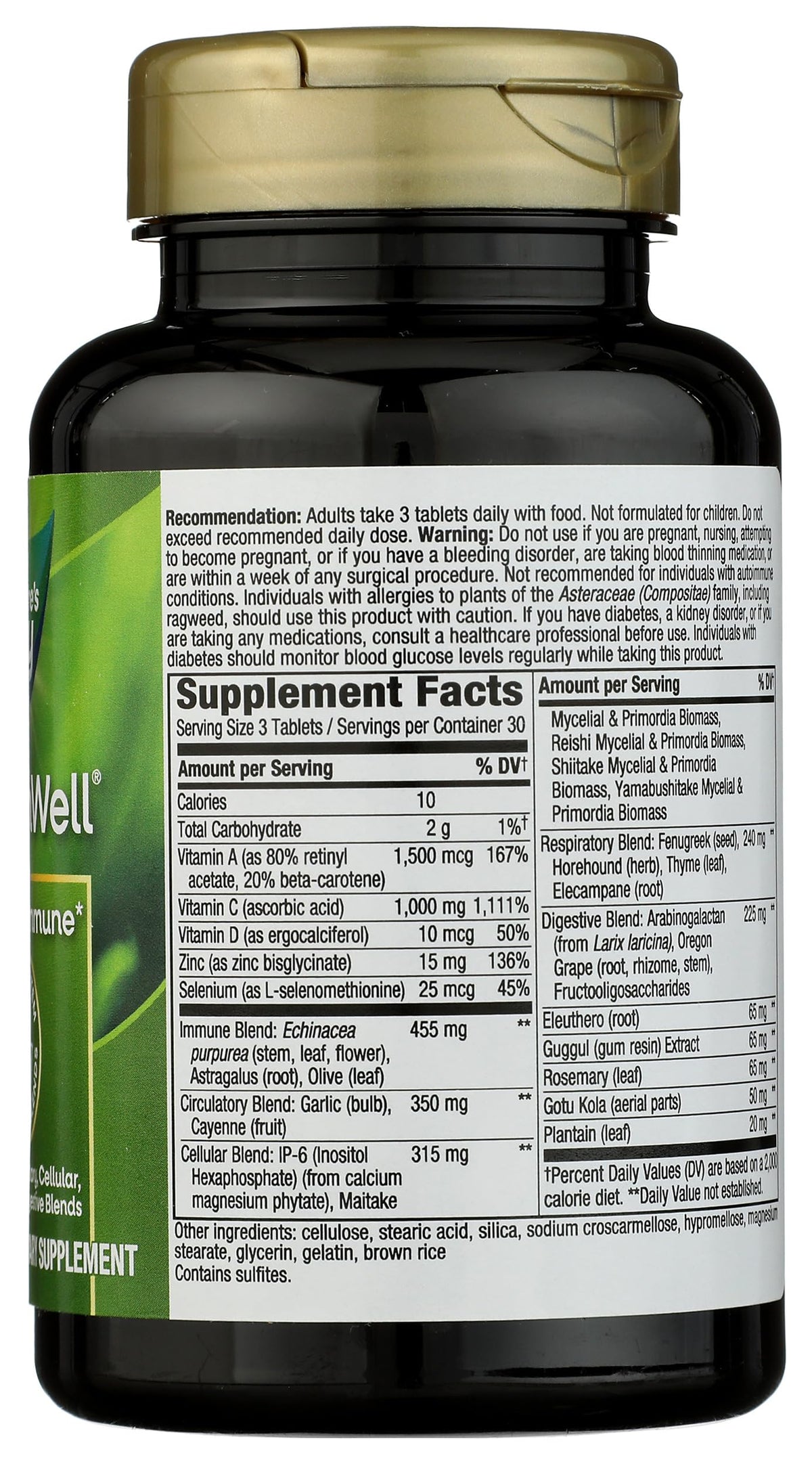 Nature's Way Systemwell Ultimate Immunity Multi-System Defense