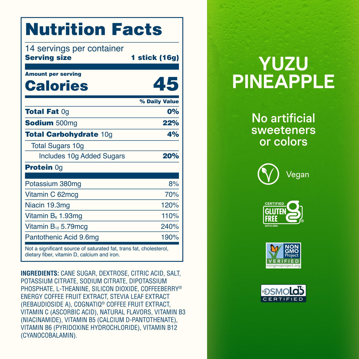Liquid I.V.® Hydration Multiplier +Energy - Electrolyte Powder Drink