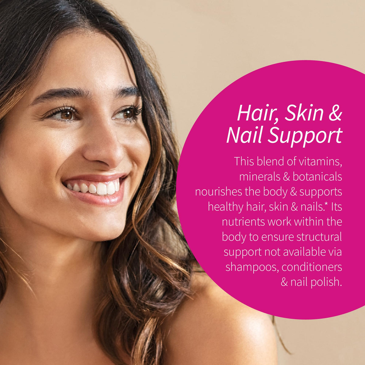 Applied Nutrition Longer Stronger Hair & Nails Beauty Formula - 60 Softgels - image 3