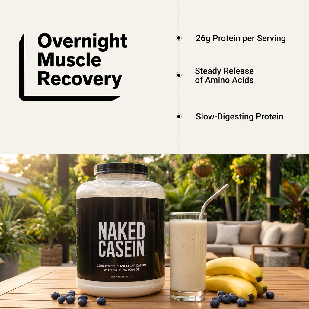 NAKED Casein Micellar Casein Protein Powder - 5 Lb - image 6
