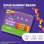 Atkins Endulge Sour Gummy Bears Low Sugar Keto Candy - 6 Pack - image 2