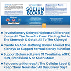 Kidney Restore Sodium Bicarbonate 650mg Delayed Release - 120 Capsules - image 2