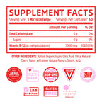 ZHOU Methyl B12 5000 mcg Vitamin B12 - 60 Micro Lozenges - image 2