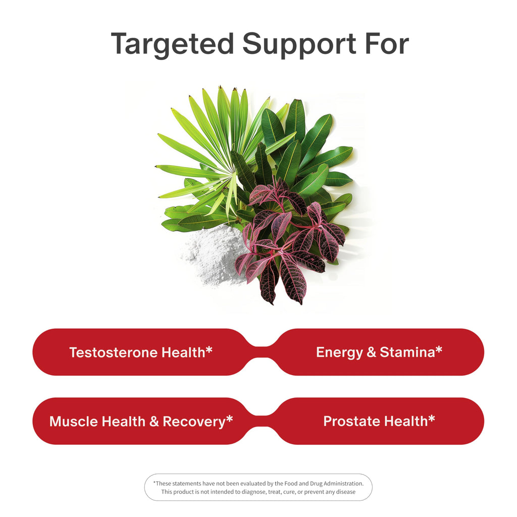 Snap Supplements Testosterone Booster for Men with Tongkat Ali