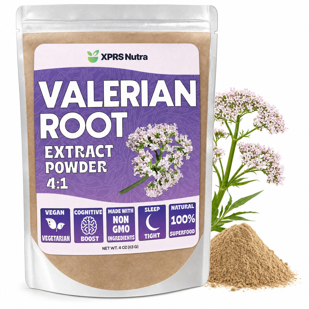 XPRS Nutra Valerian Root Extract Powder 4:1 - 4 Ounce