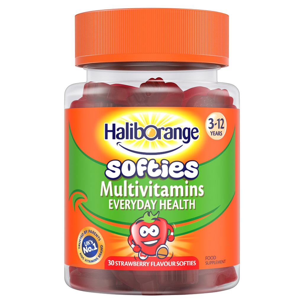 Haliborange Kids Multivitamin Strawberry Softies - 30 Softgels