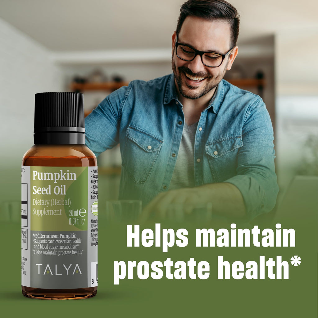 TALYA Pumpkin Seed Oil Liquid Drops for Prostate Health - 0.67 fl oz - image 3