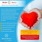 Brain Bean Nattokinase 5000 FU Circulation Support - 120 Capsules - image 3
