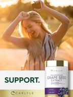 Carlyle Grape Seed Extract Supplement - 240 Capsules - image 6