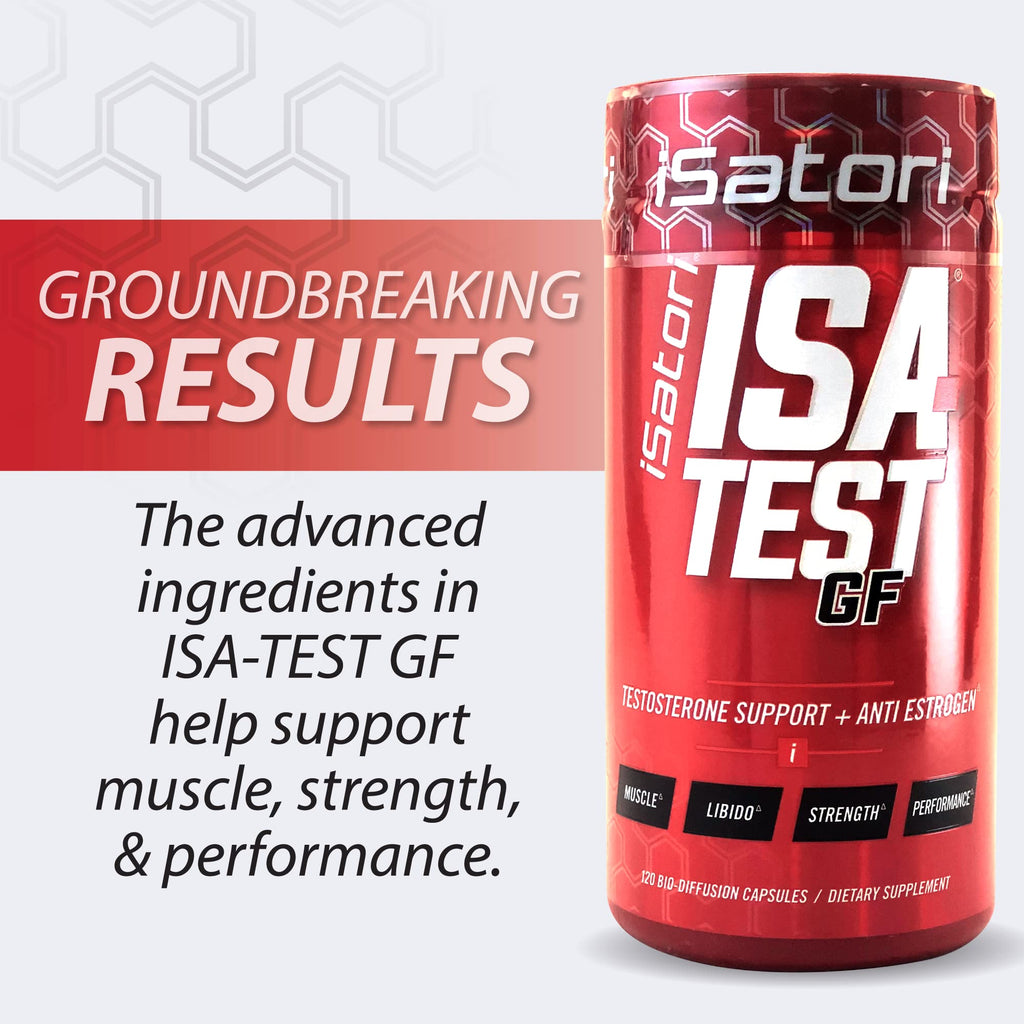 iSatori ISA-Test GF Testosterone Support - 120 Capsules - image 7