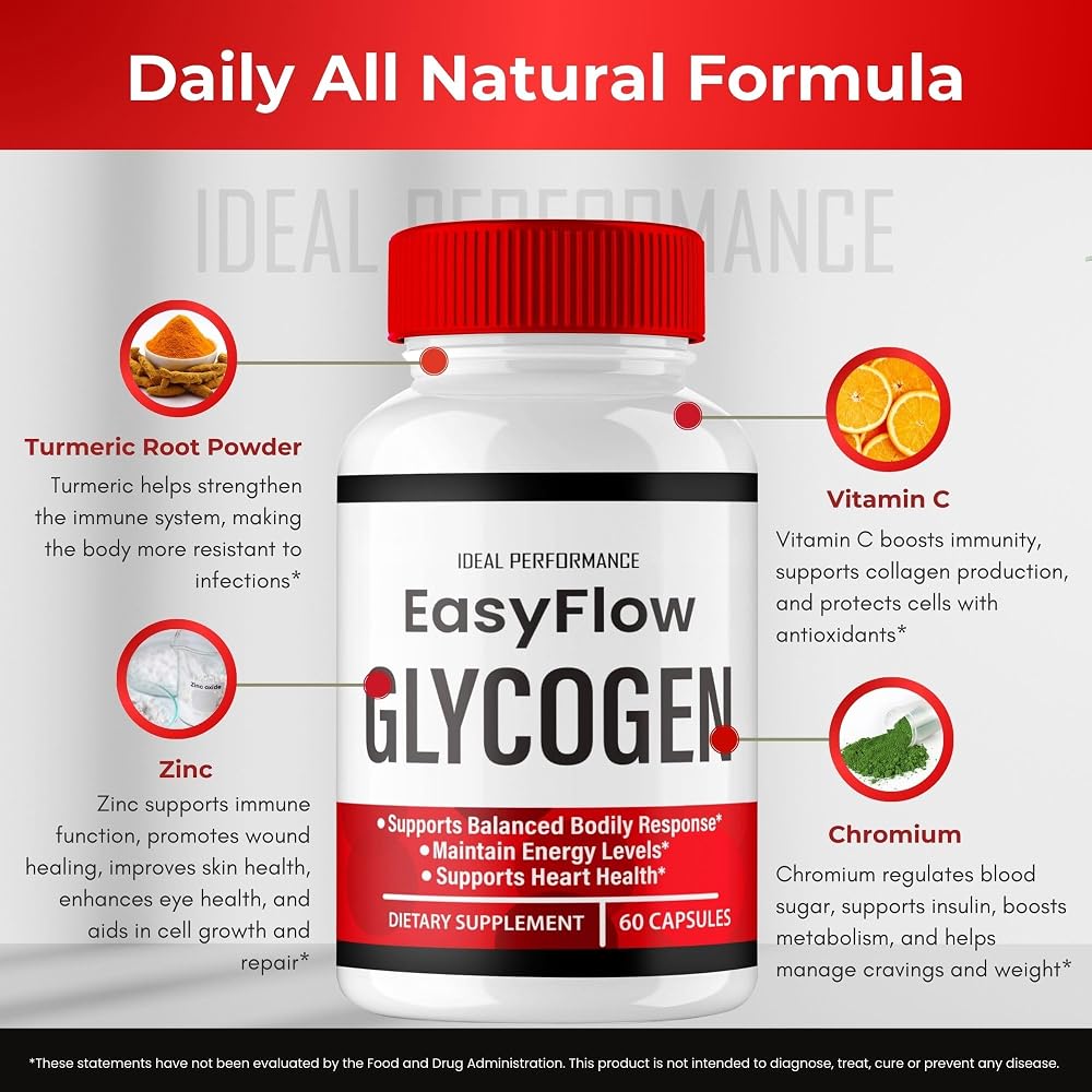 IDEAL PERFORMANCE Easy Flow Glycogen Support Capsules - 300 Count - image 7