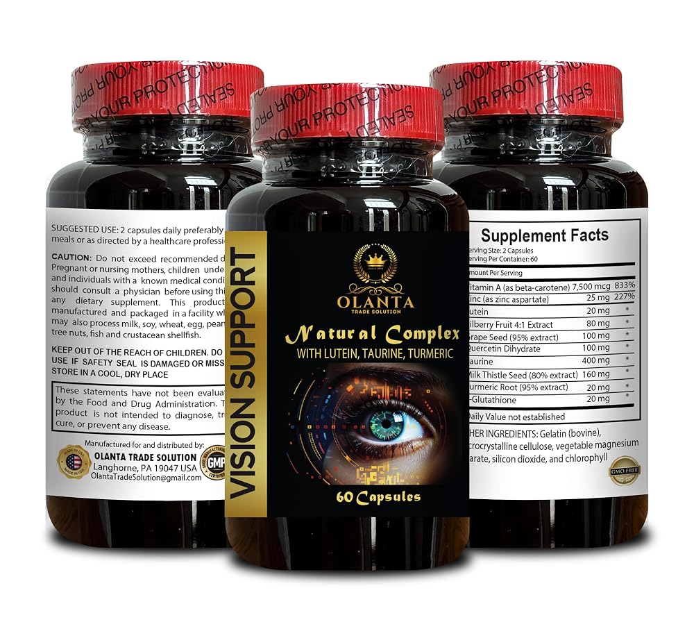 OLANTA TRADE SOLUTION Vision Support Supplement - 120 Capsules - image 4