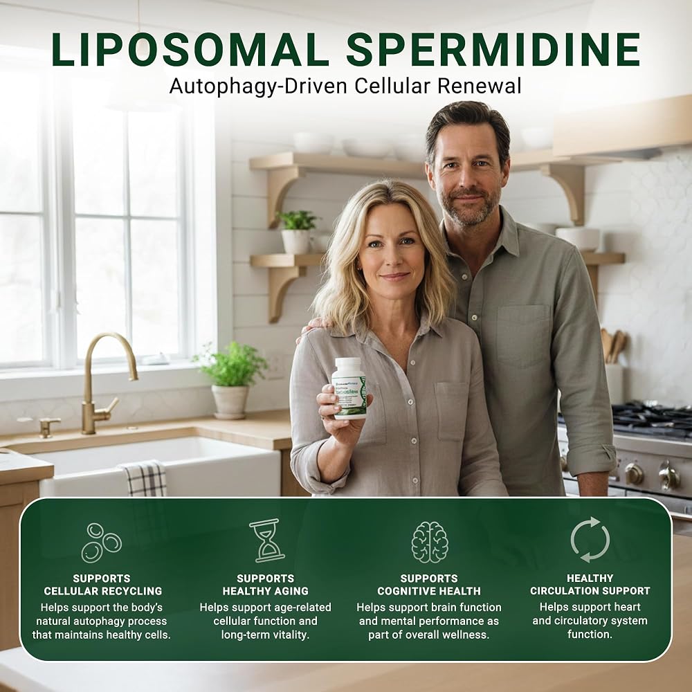 GenuinePurity Liposomal Spermidine 8mg - 60 Capsules - image 3