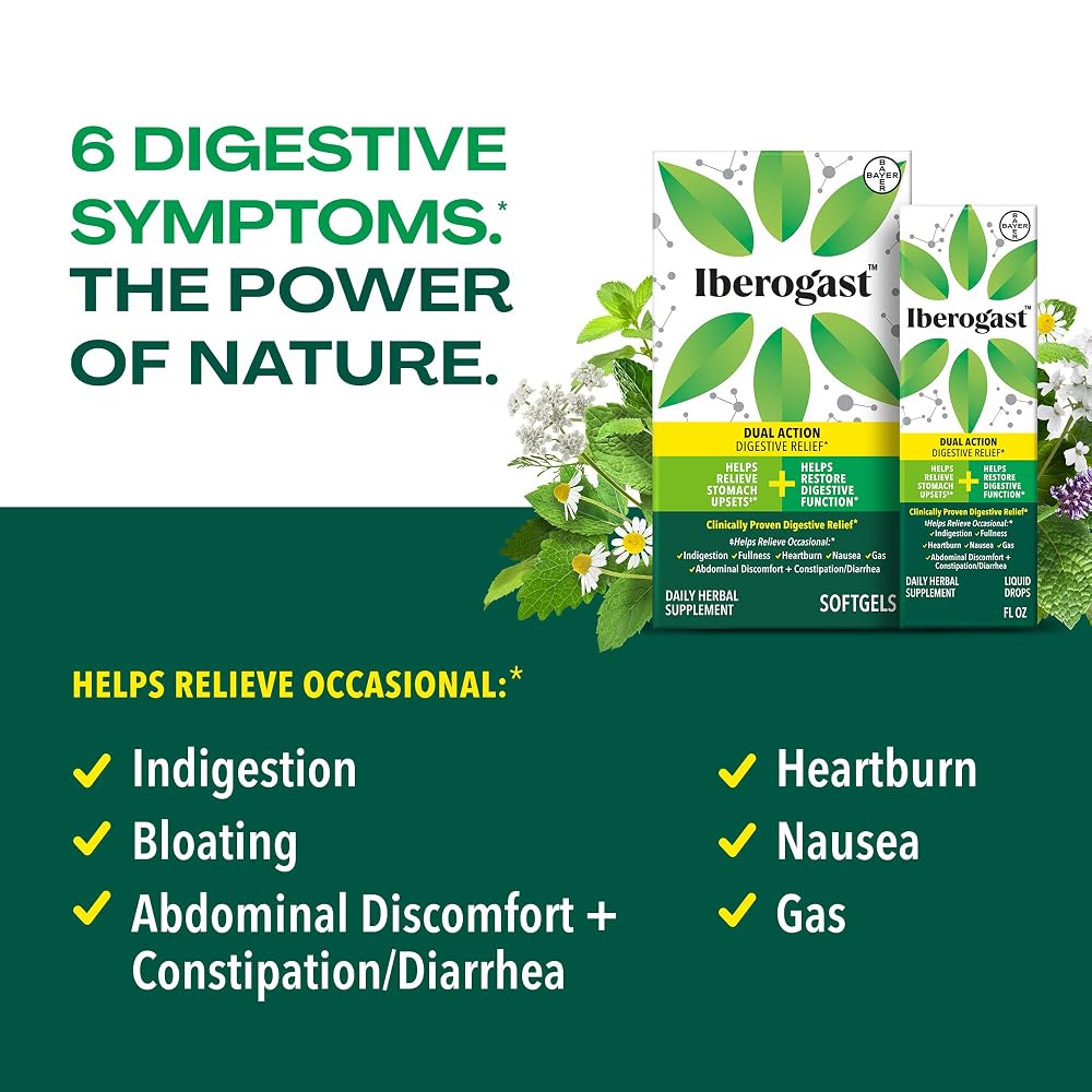 Iberogast Liquid Drops Herbal Digestive Relief - 50mL - image 2