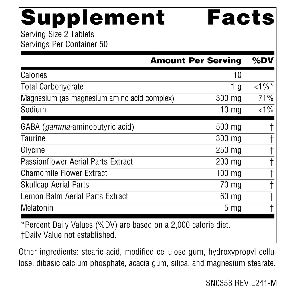 Source Naturals Sleep Science NightRest with Melatonin - 100 Tablets - image 2