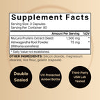 NatureBell Mucuna Pruriens Capsules Triple Strength 1500mg - 240 Capsules - image 4