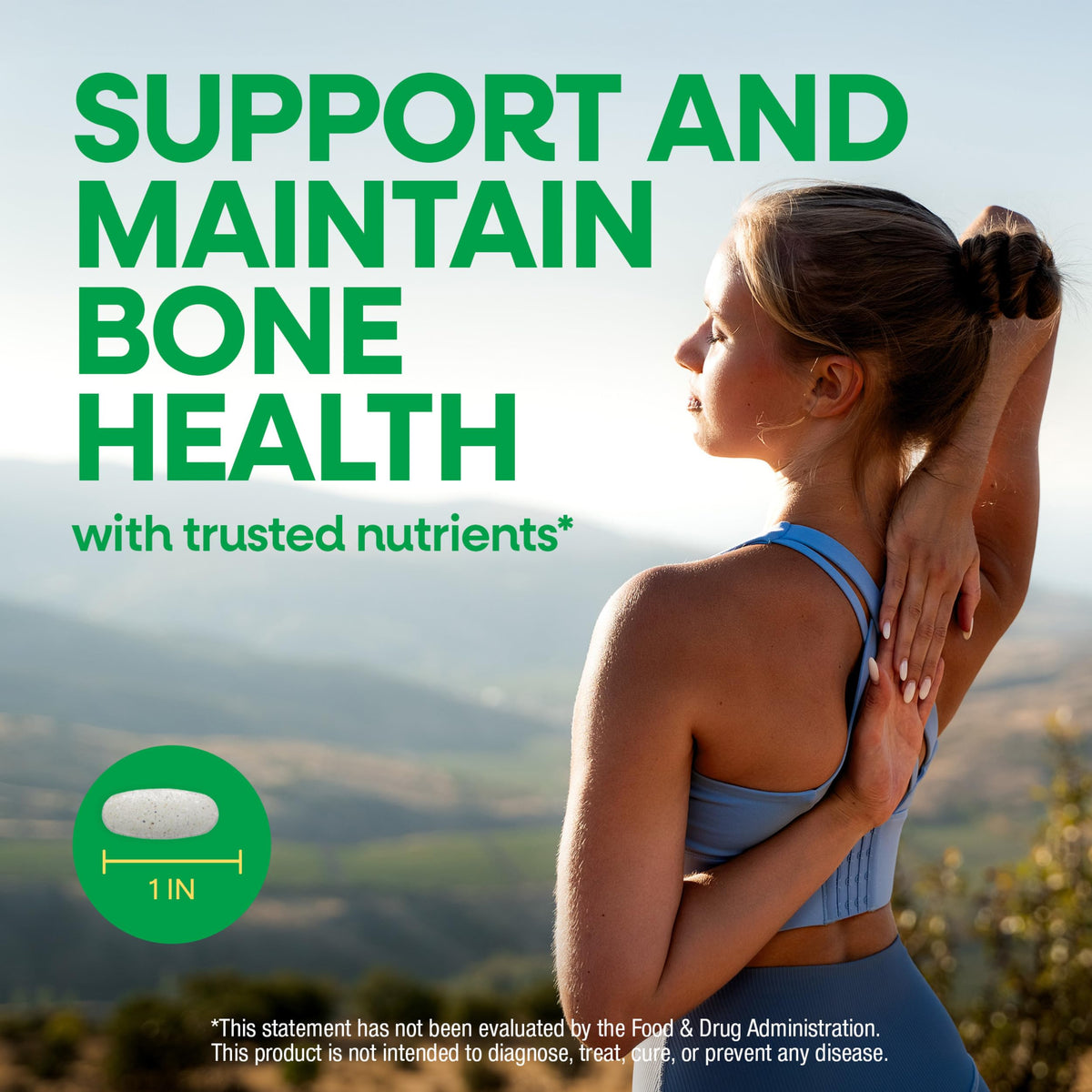 Nature's Way Alive! Calcium Bone Support - 120 Tablets - image 2