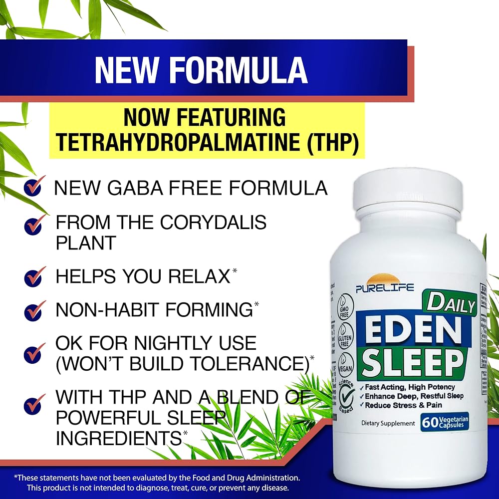PureLife Supplements - Eden Daily Sleep [NEW Formula] - image 3